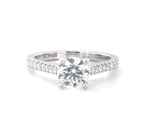 Platinum Pave Setting