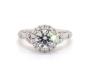 Various carat combinations for the selected ring