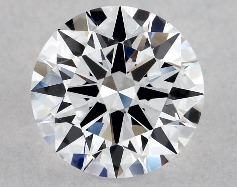 This 0.73 carat round diamond D color VS2 clarity has Excellent proportions and a diamond grading report from GIA