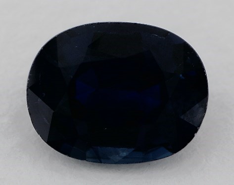 This 2.19 Oval Blue Sapphire is sold exclusively by James Allen 