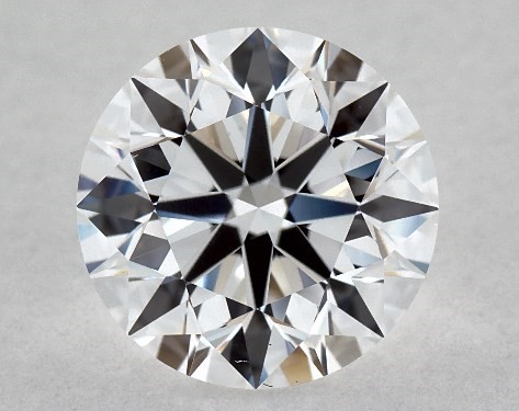 Lab-Created 
        1.44  Carat 
        
        round 
        diamond