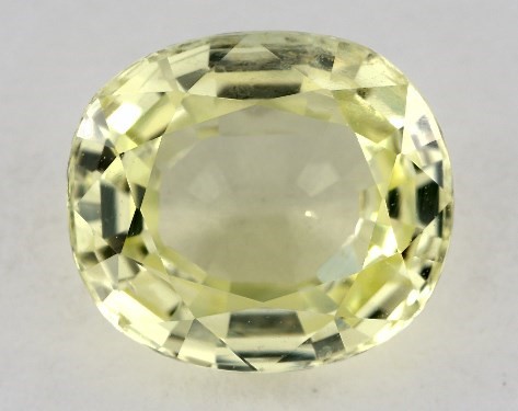 This 2.93 Cushion Yellow Sapphire is sold exclusively by James Allen 