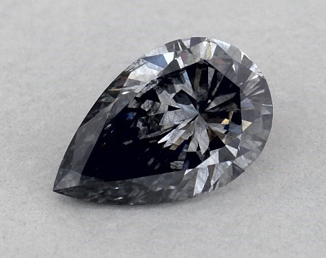  0.51 Carat Gray I1  pear diamond