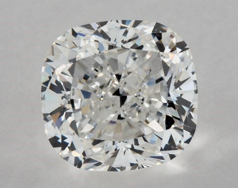 This 0.97 carat cushion diamond G color VS1 clarity has Ideal proportions and a diamond grading report from GIA