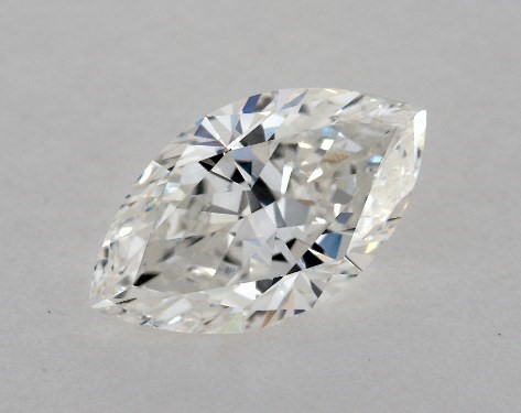 This 0.8 carat marquise diamond G color VVS2 clarity has Very Good proportions and a diamond grading report from GIA