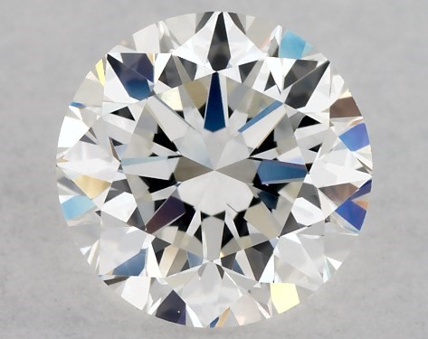 This 0.83 carat round diamond G color VVS2 clarity has Very Good proportions and a diamond grading report from GIA