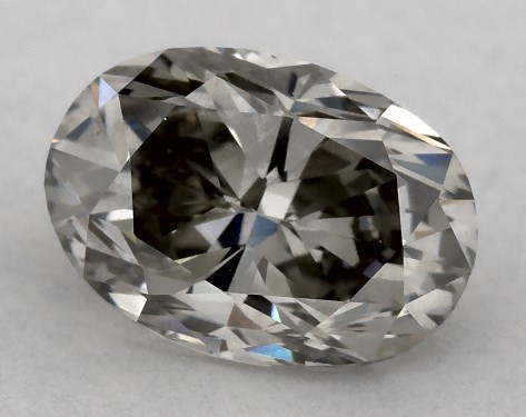  1.17 Carat Gray SI1  oval diamond
