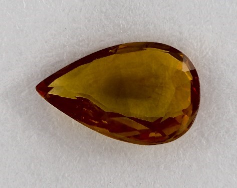  1.43 Carat Yellow Sapphire   Pear gemstones