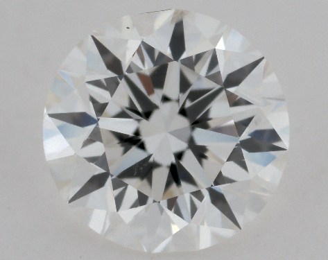 This 1 carat round diamond G color SI1 clarity has Very Good proportions and a diamond grading report from GIA