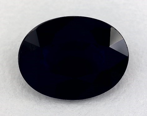2.53 carat Oval Natural Blue Sapphire Round Split Band Diamond Halo Engagement Ring