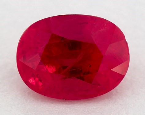This 1.07 Oval Ruby is sold exclusively by James Allen 