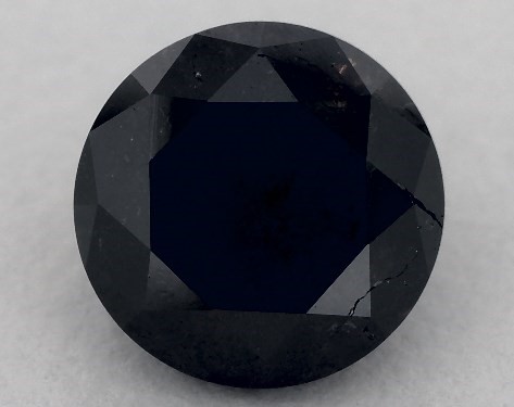  1.70 Carat Black   round diamond
