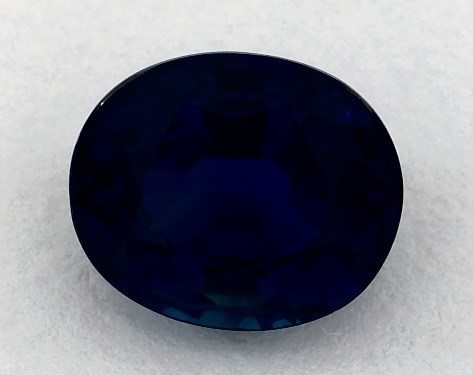 This 2.00 Oval Blue Sapphire is sold exclusively by James Allen 