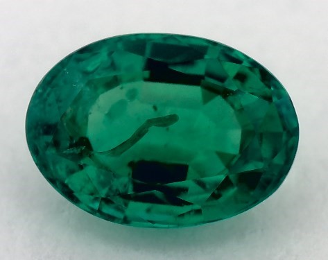 1.10 carat Oval Natural Green Emerald Pavé Halo Diamond Engagement Ring (Oval Center)