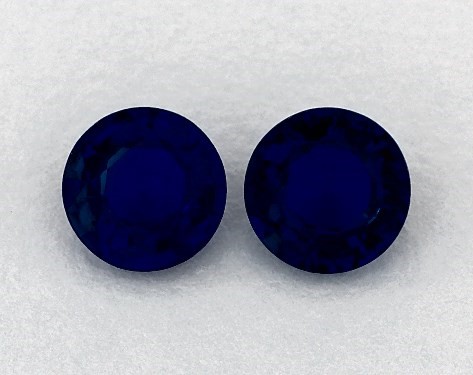  
        0.87 Total Carat 
        
        Round 
        Blue Sapphires