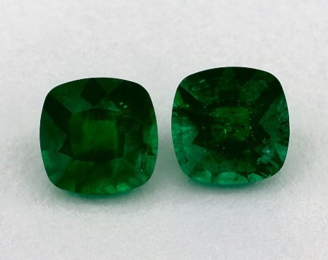  
        1.07 Total Carat 
        
        Cushion 
        Green Emeralds
