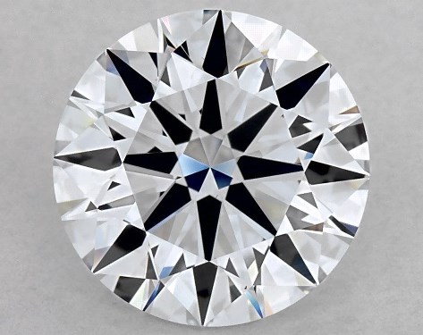 Lab-Created 
        4.11  Carat 
        
        round 
        diamond