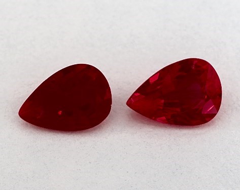  
        0.91 Total Carat 
        
        Pear 
        Rubies