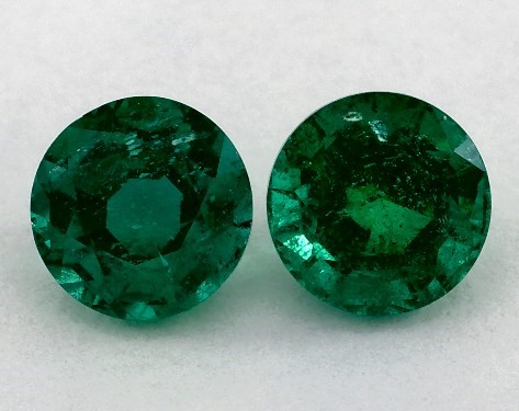  
        1.41 Total Carat 
        
        Round 
        Green Emeralds