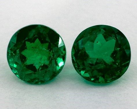  
        1.36 Total Carat 
        
        Round 
        Green Emeralds