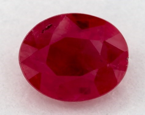 0.41 Carat Oval Ruby