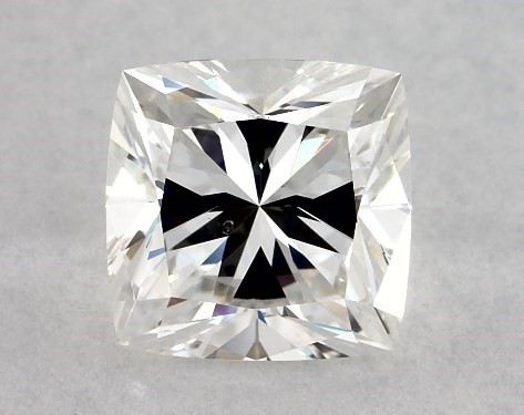 This 1.02 carat cushion diamond F color SI1 clarity has Ideal proportions and a diamond grading report from GIA