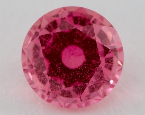 This 1.40 Round Pink Sapphire is sold exclusively by James Allen 