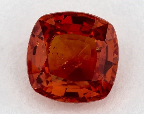  2.05 Carat Yellow Sapphire   Cushion gemstones