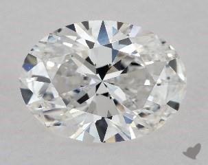 1.00 CARAT E-VS2 OVAL CUT DIAMOND