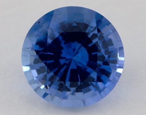 This 1.00 Round Blue Sapphire is sold exclusively by James Allen 