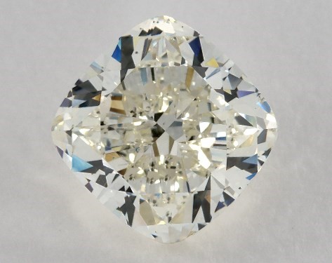 This 4.02 carat cushion diamond K color SI1 clarity has Ideal proportions and a diamond grading report from AGS