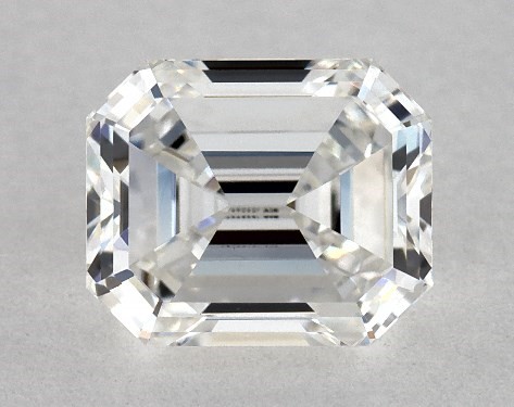 1.69 Carat F-VVS1 Emerald Cut Diamond Prong Set Diamond Engagement Ring