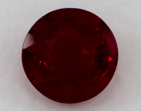 This 1.06 Round Ruby is sold exclusively by James Allen 