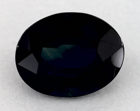  2.53 Carat Blue Sapphire   Oval gemstones