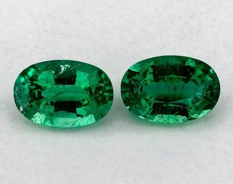  
        0.92 Total Carat 
        
        Oval 
        Green Emeralds