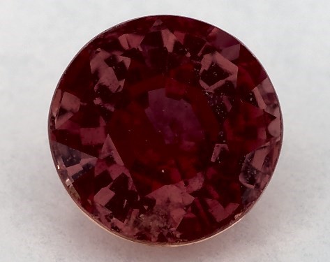 This 1.06 Round Pink Sapphire is sold exclusively by James Allen 