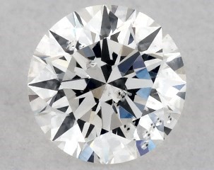 0.30 Carat F-SI2 Excellent Cut Round Diamond