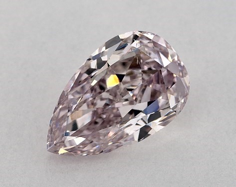  2.58 Carat Purple SI2  pear diamond