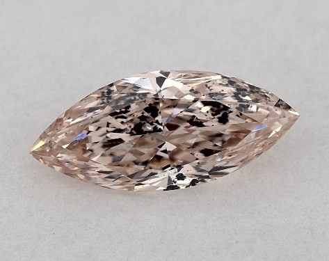  0.54 Carat Pink   marquise diamond