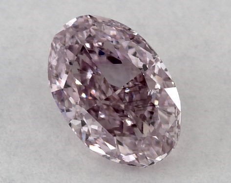  0.30 Carat Purple SI1  oval diamond