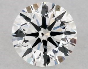0.30 Carat F-SI2 Excellent Cut Round Diamond
