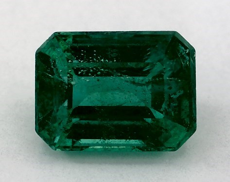 This 1.19 Emerald Green Emerald is sold exclusively by James Allen 