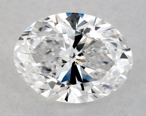  1.00 Carat D SI1  oval diamond