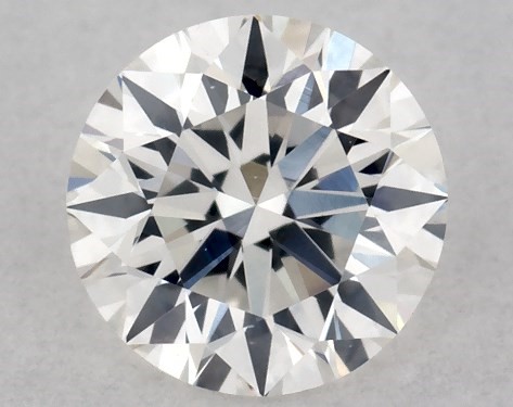  0.33 Carat F SI1 Excellent Cut round diamond
