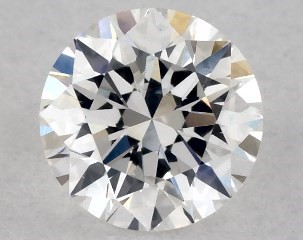 0.30 Carat F-SI2 Excellent Cut Round Diamond
