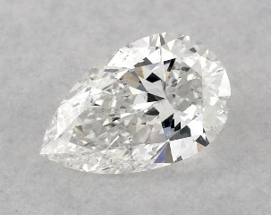 0.32 Carat E-SI2 Pear Shaped Diamond