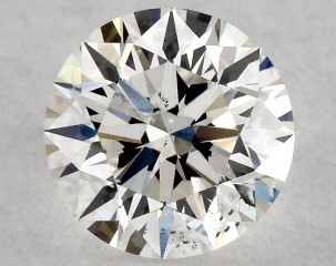 0.30 Carat H-SI2 Excellent Cut Round Diamond