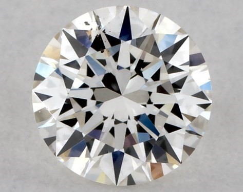  0.31 Carat H SI1 Excellent Cut round diamond