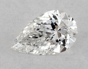 0.31 Carat E-SI1 Pear Shaped Diamond