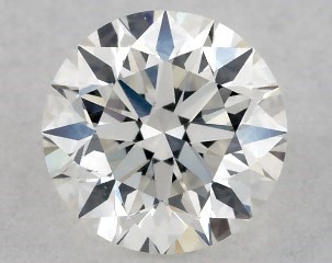 0.32 Carat H-SI2 Excellent Cut Round Diamond